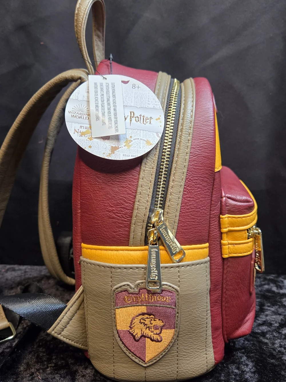 Ron Weasley Loungefly Harry Potter Mini Backpack Exclusive Gryffindor NWT